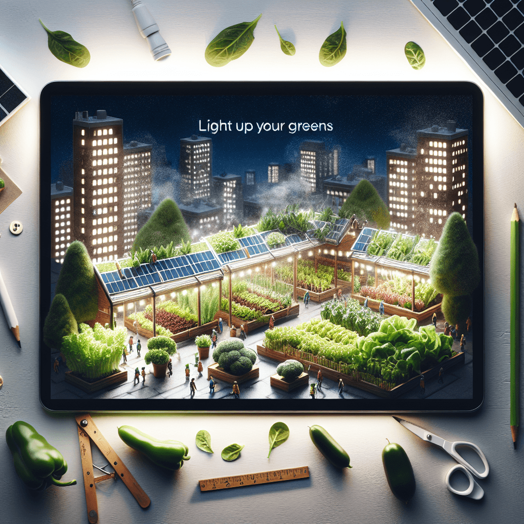 Urban Farming: Light Up Your Greens