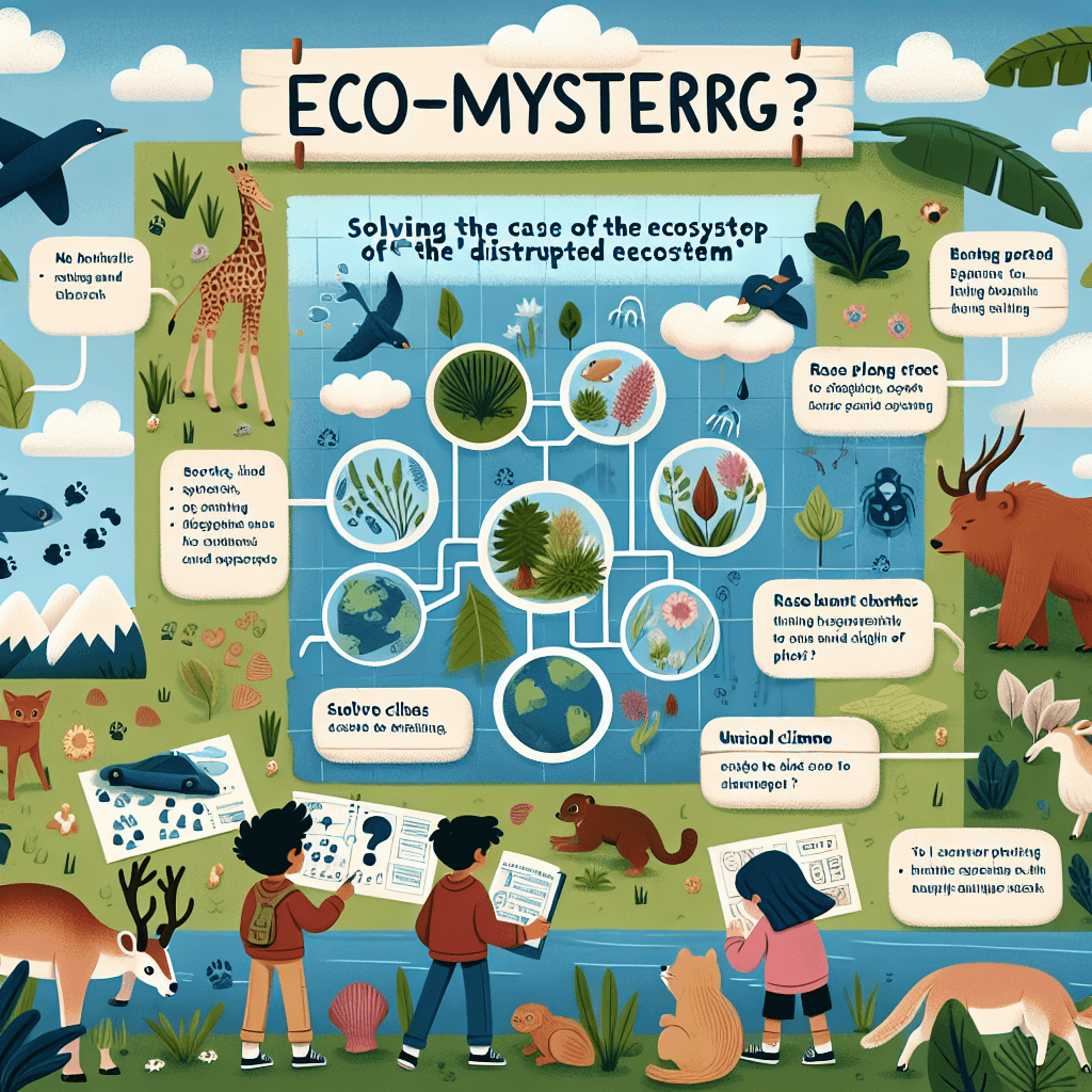 Eco-Mystery: Solving the Case of the Disrupted Ecosystem
