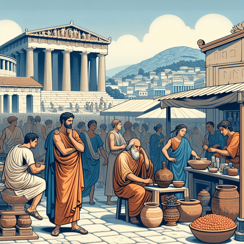 Model of Ancient Athens: Public Life & Social Structure