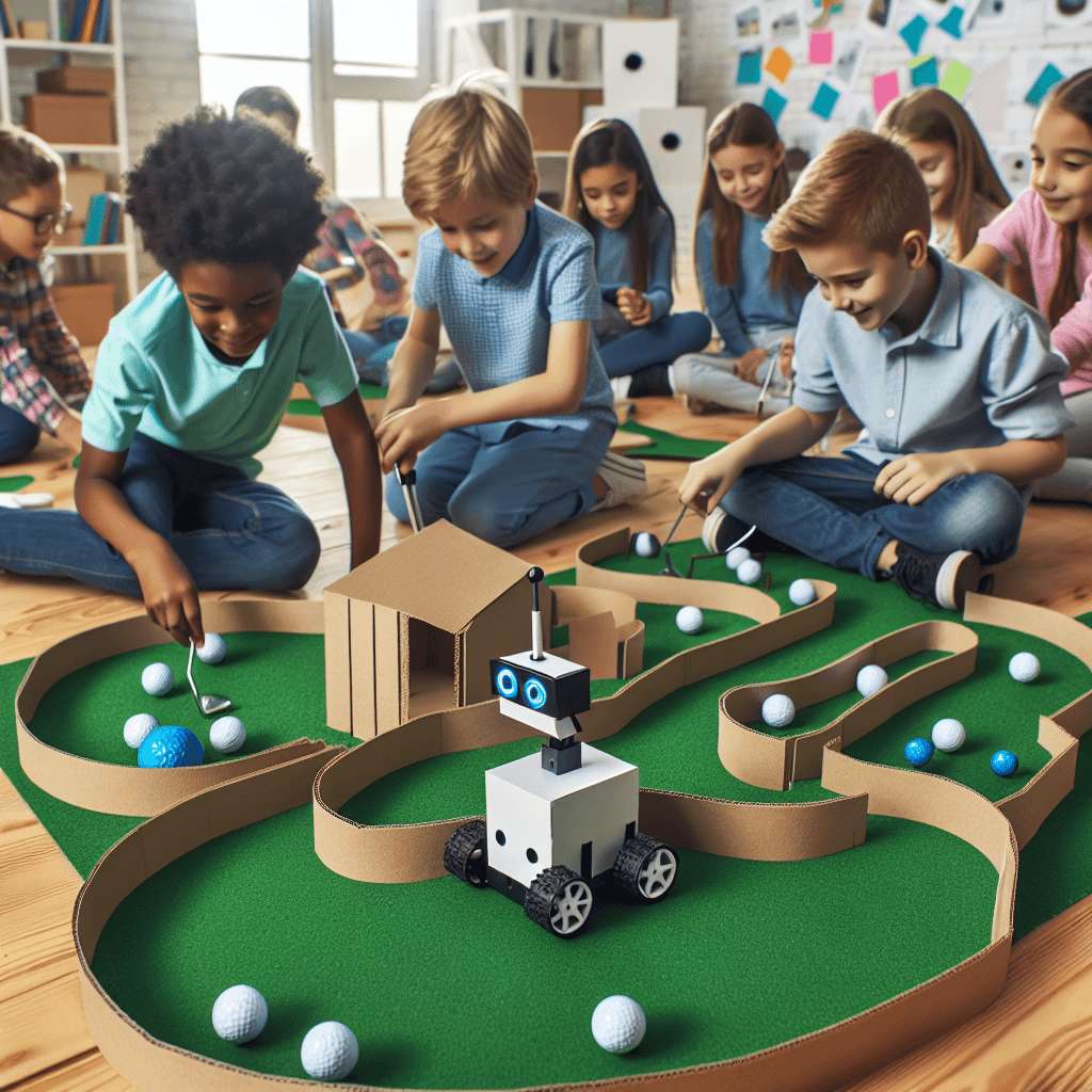 Robo-Golf: Building Mini-Golf Courses