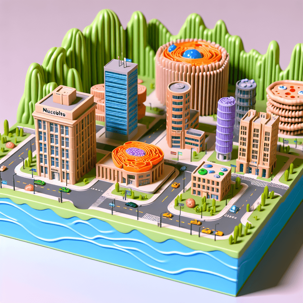 Cell City: 3D Organelle Models
