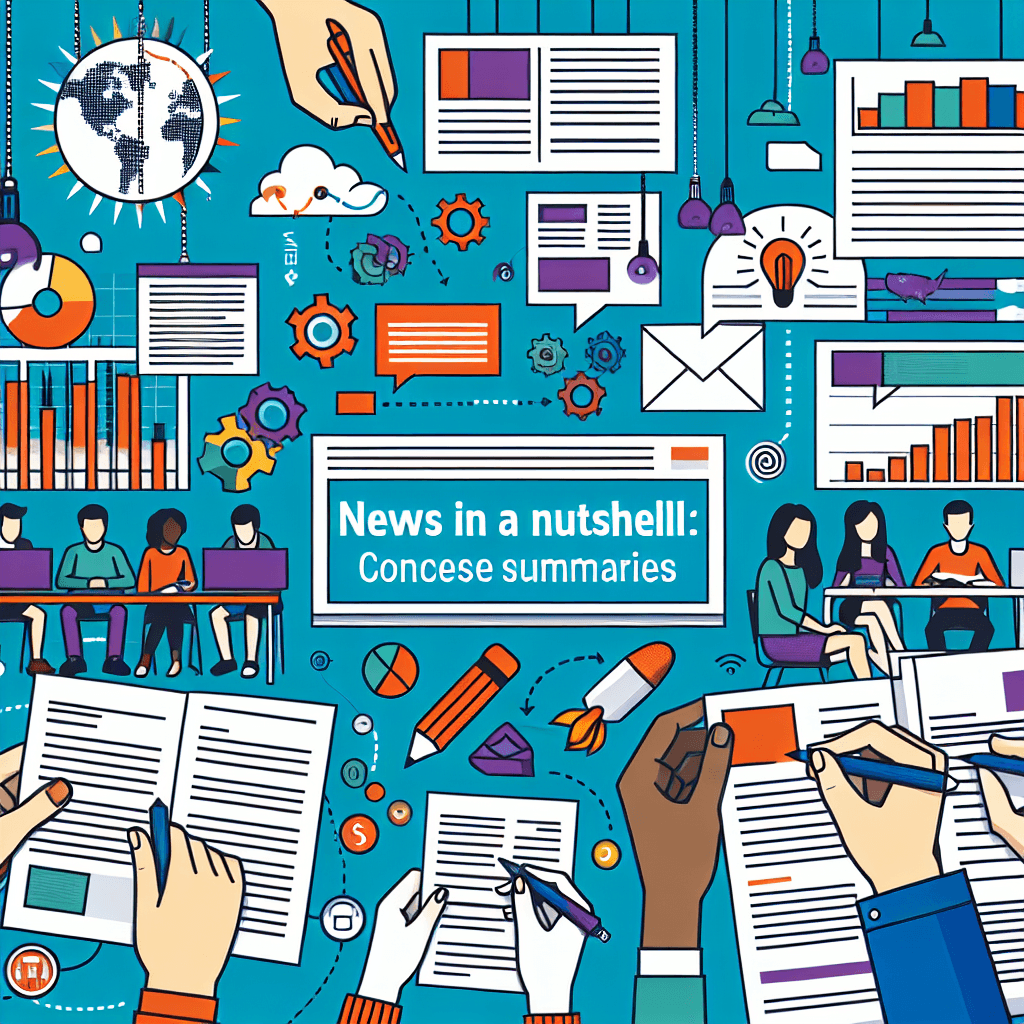 News in a Nutshell: Concise Summaries