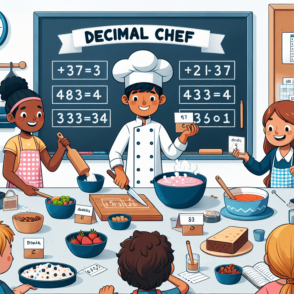Decimal Chef: Cook Up Math with Decimals
