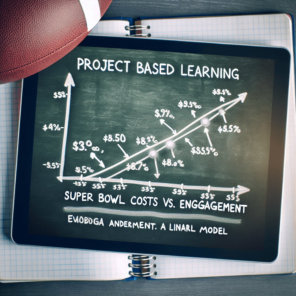 Super Bowl Ad Costs vs. Engagement: A Linear Model