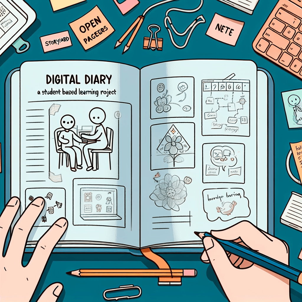 Digital Diary: Fictional Character Writing Project