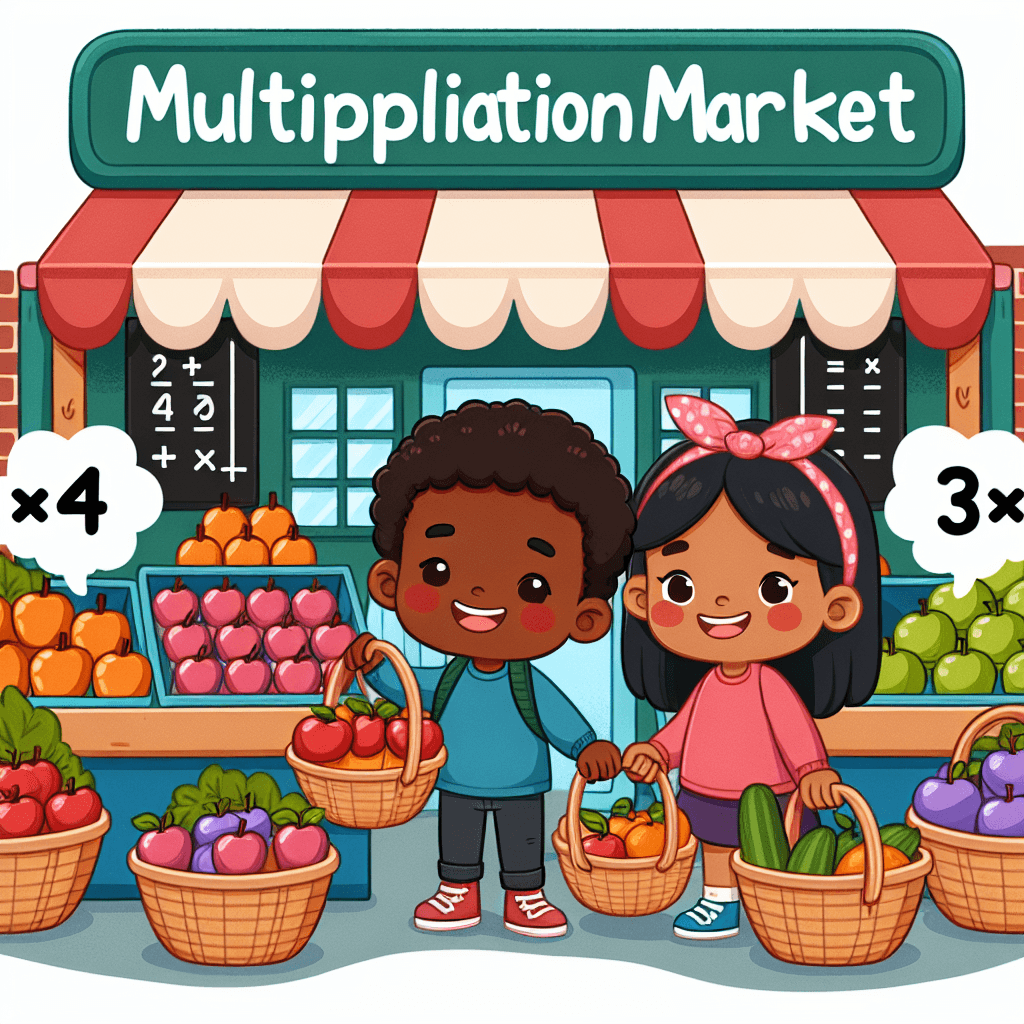 Multiplication Market: Shopping with Math