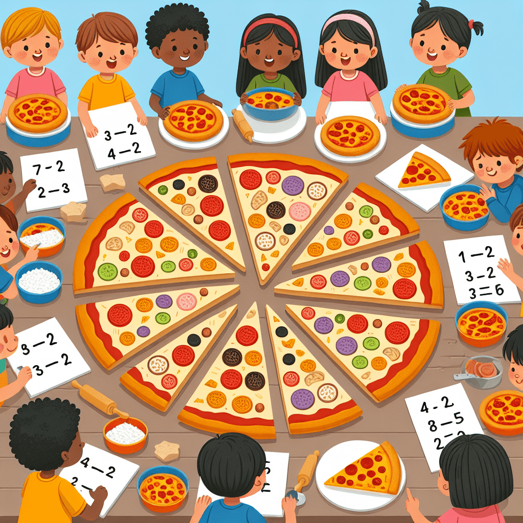 Fraction Pizza Party