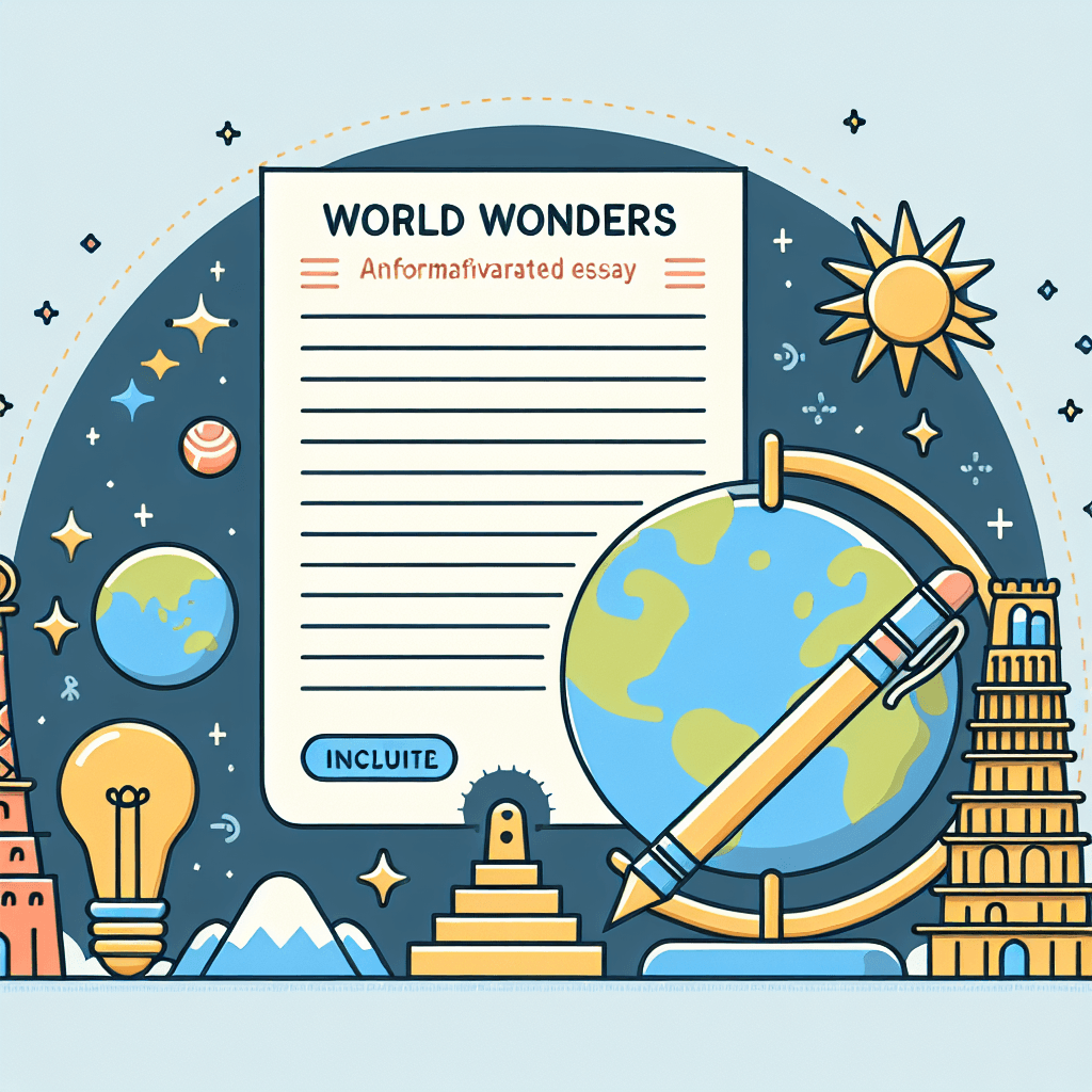 World Wonder Informative Essay