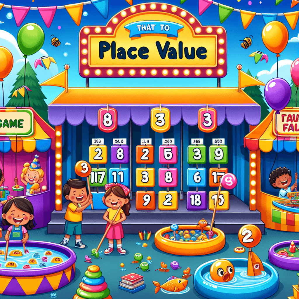 Place Value Math Carnival: Fun Games for Grades 3