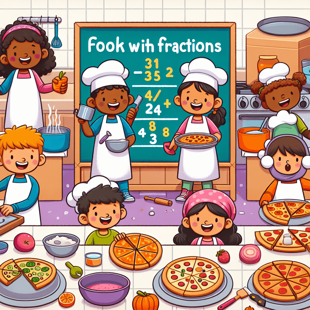 Cooking with Fractions: School Cookbook Project