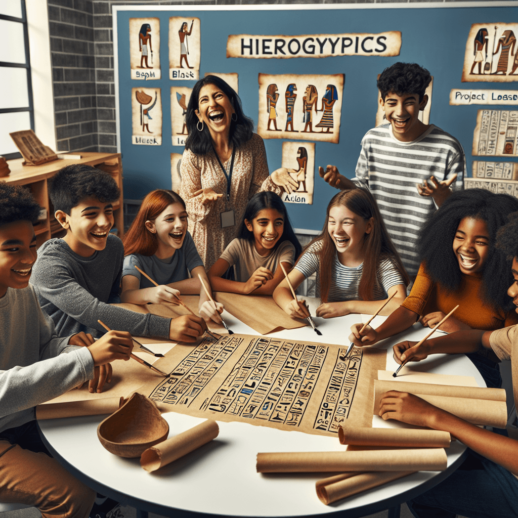 Hieroglyphics Translation Workshop: Modern Stories into Scrolls