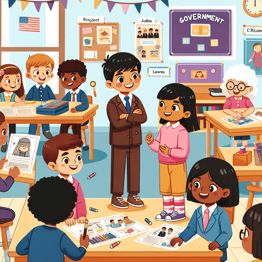 Classroom Government: Laws in Action for 2nd Graders