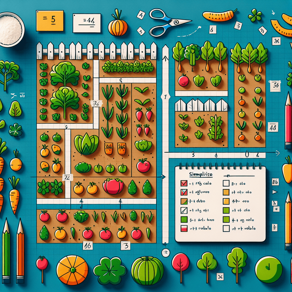 Fraction Farm: Design a Fractional Vegetable Garden