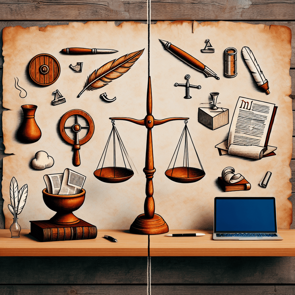 Medieval vs. Modern Laws: A Historical Comparison