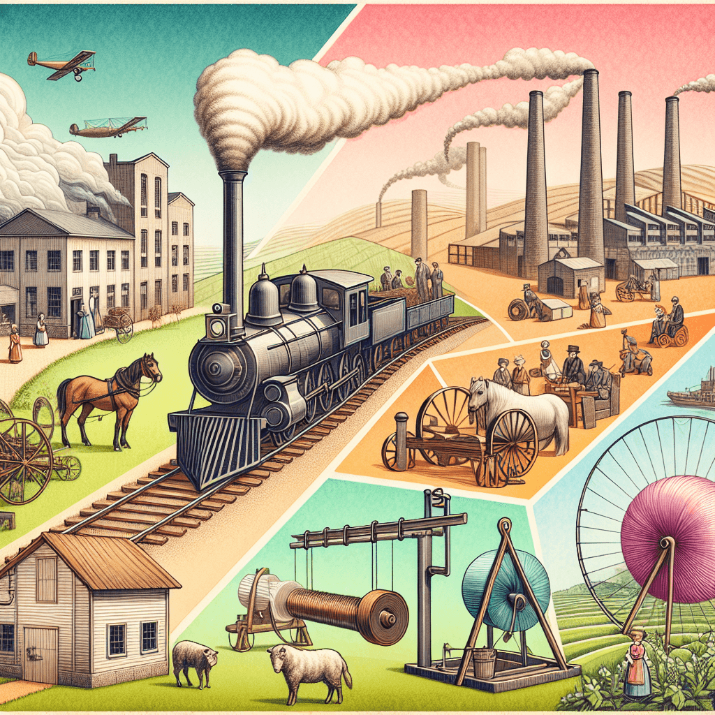 Industrial Revolution Inventions Exploration