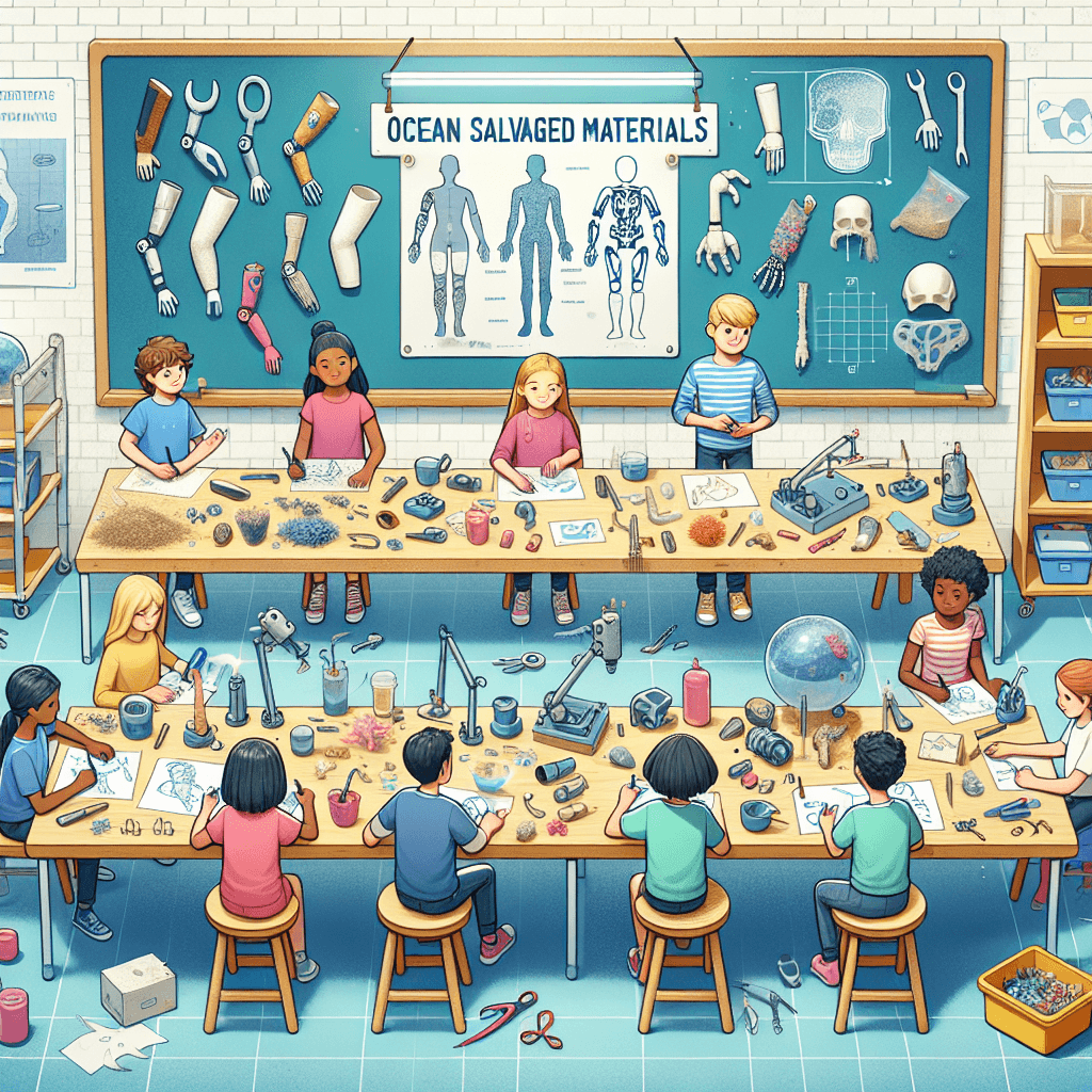 Ocean Salvaged Prosthetics Design