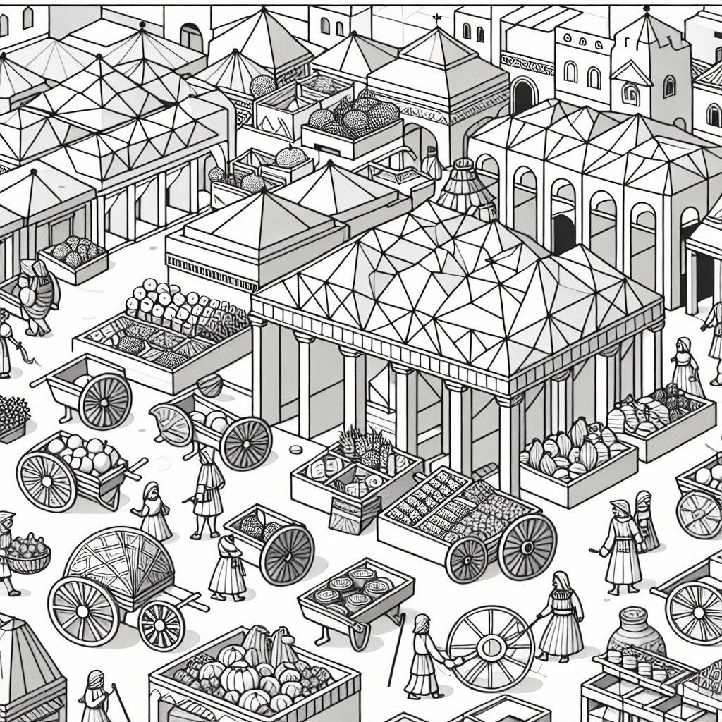 Ancient Market Design: Geometry Meets History