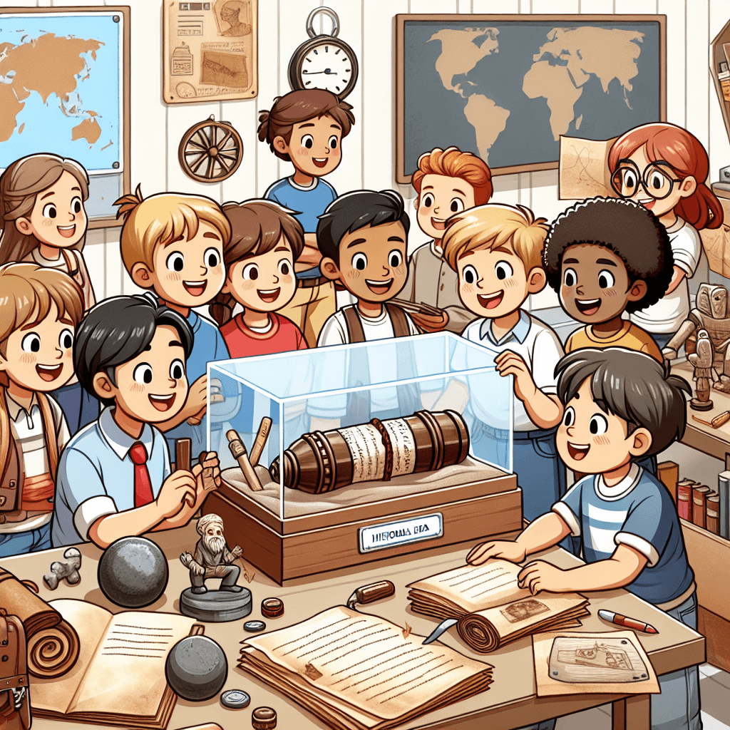 Historical Era Time Capsule Creation