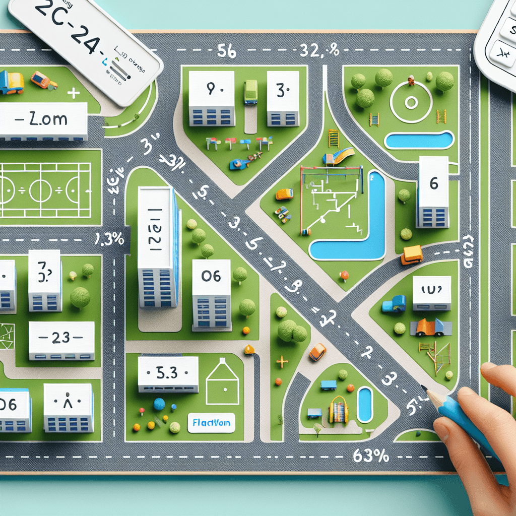 Mapping Fractions: Designing a Scaled City Map