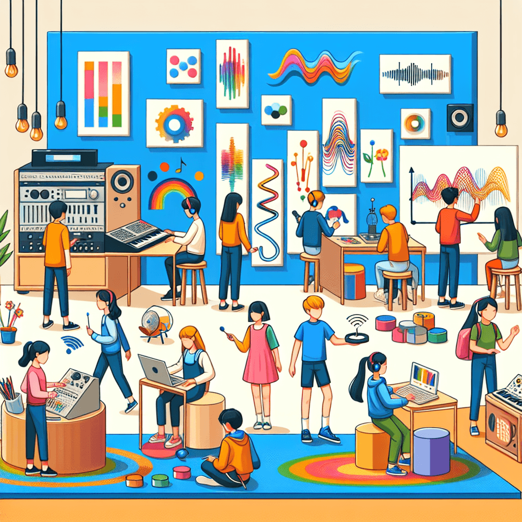 Sound Wave Art Exploration