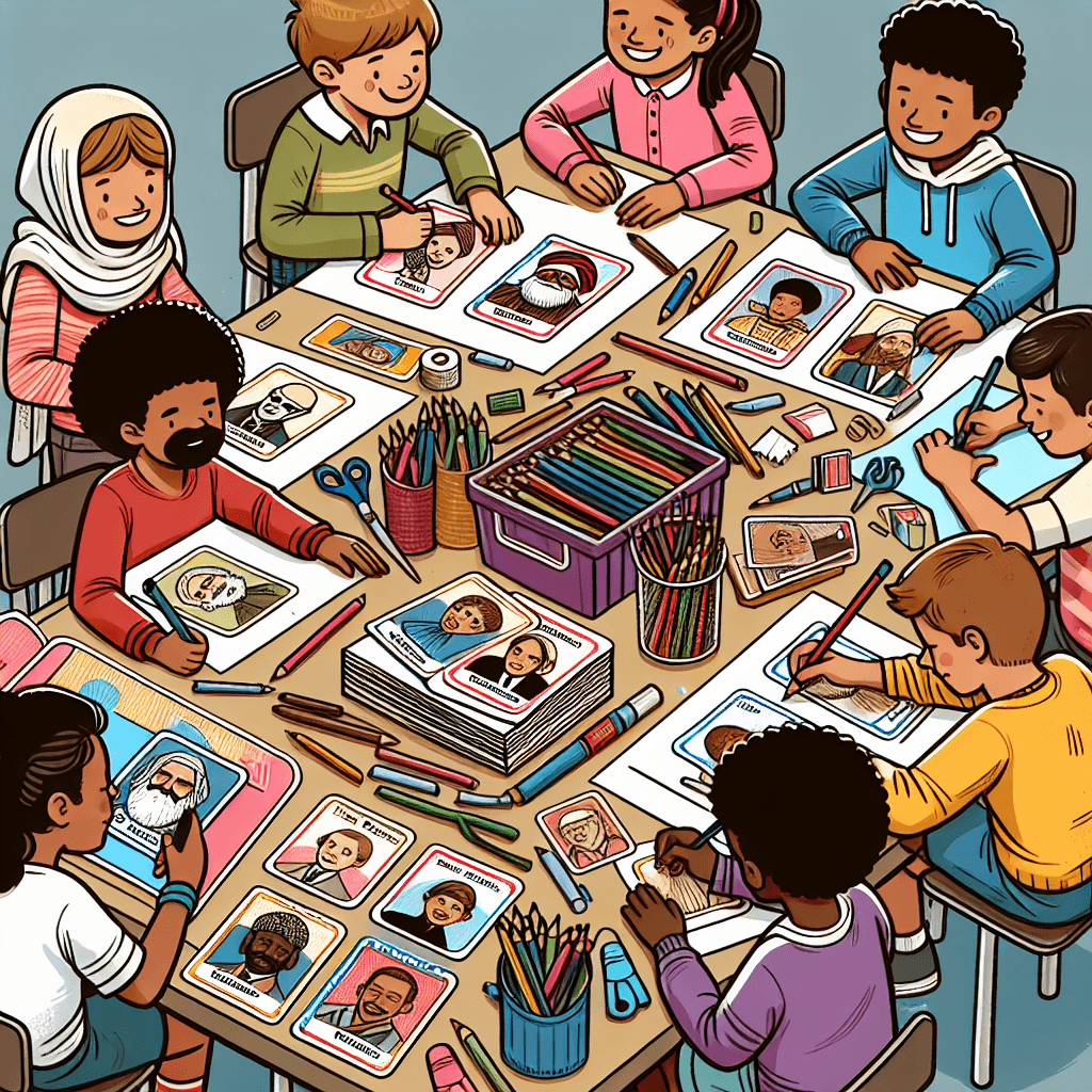 Famous Figures Trading Cards