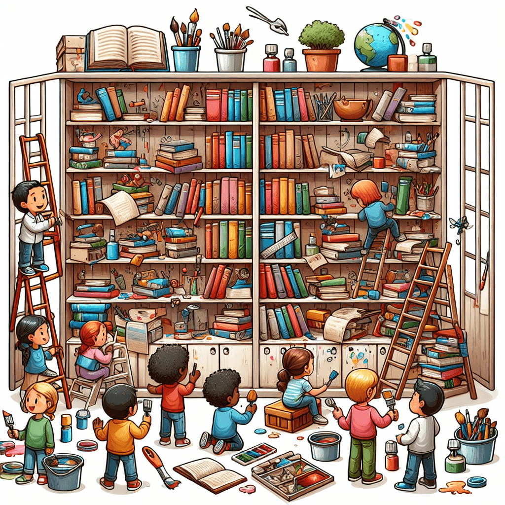 Bookcase Renovation Challenge