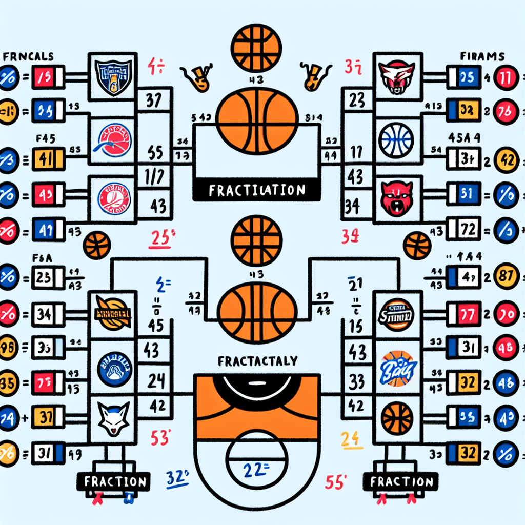 Basketball Bracket Fractions: Tournament Comparison