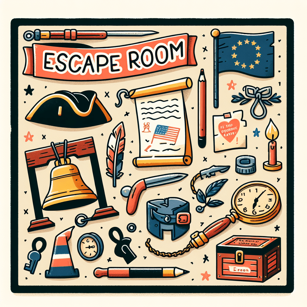 Revolutionary Escape Room: Key Events of American Revolution