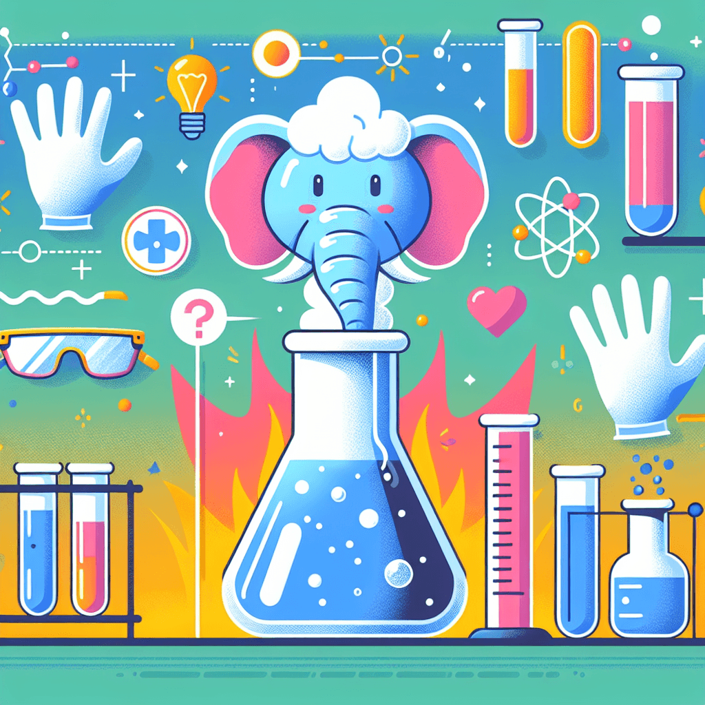 Elephant Toothpaste Heat Transfer Exploration