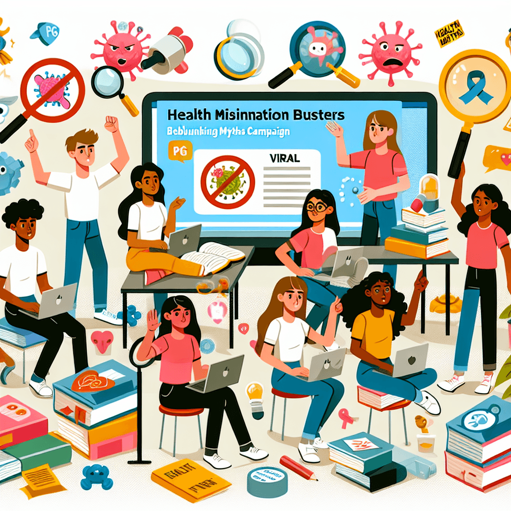 Health Misinformation Busters: Debunking Myths Campaign