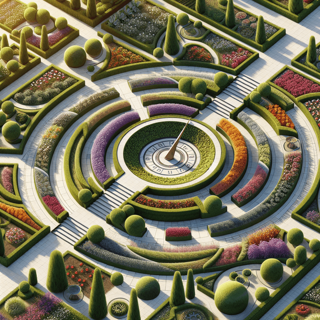 Circular Geometry: Designing Garden with Arcs & Sectors