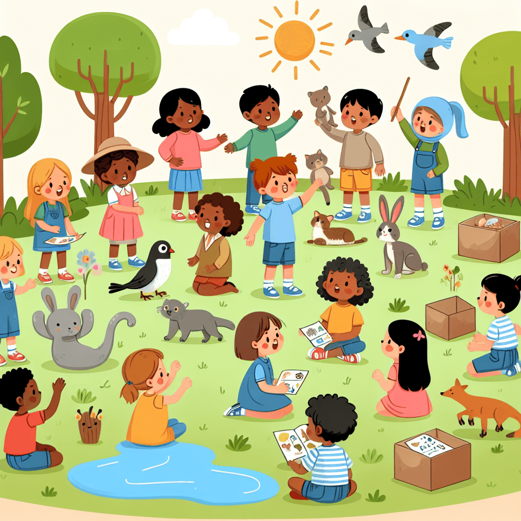 Kindergarten Environmental Stewards: Role-Playing Ecosystem Changes