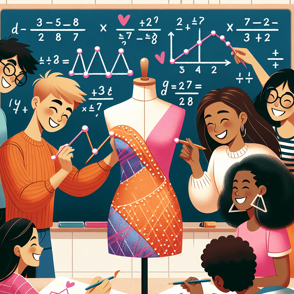 Algebraic Fashion Design: Creating Patterns with Math