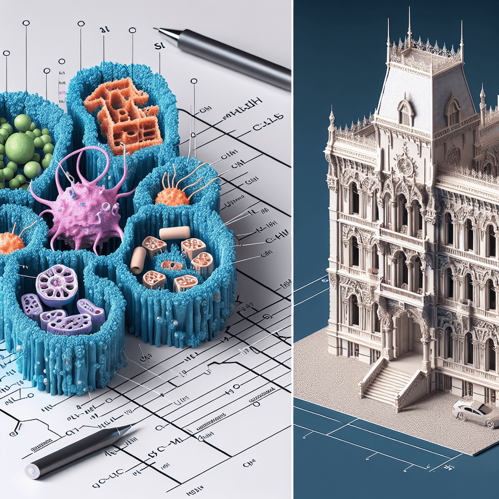 Cellular Structures: Building Models of Famous Architectural Designs