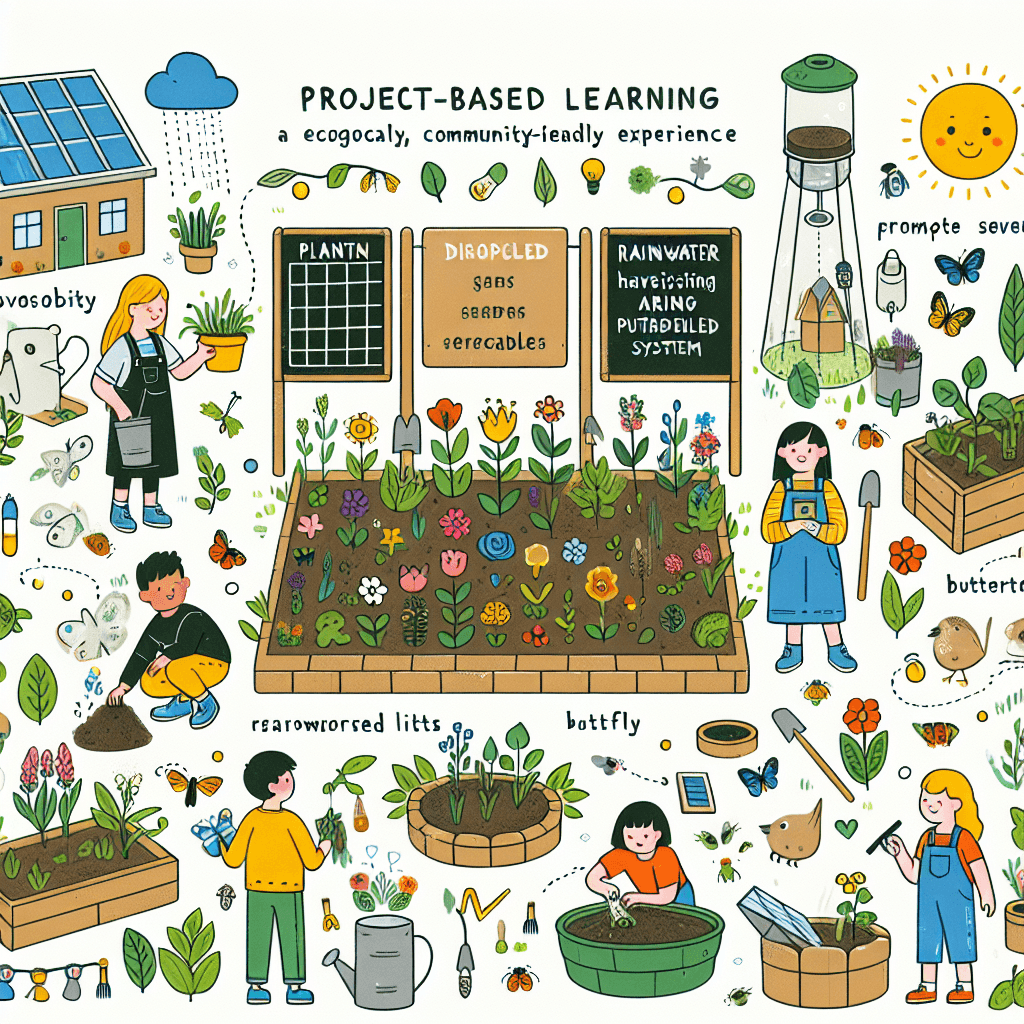 Designing a Community and Eco-Friendly School Garden