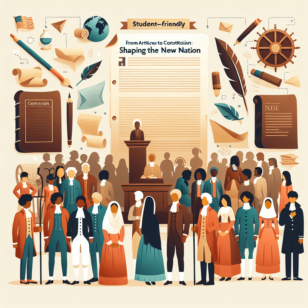 From Articles to Constitution: Shaping the New Nation