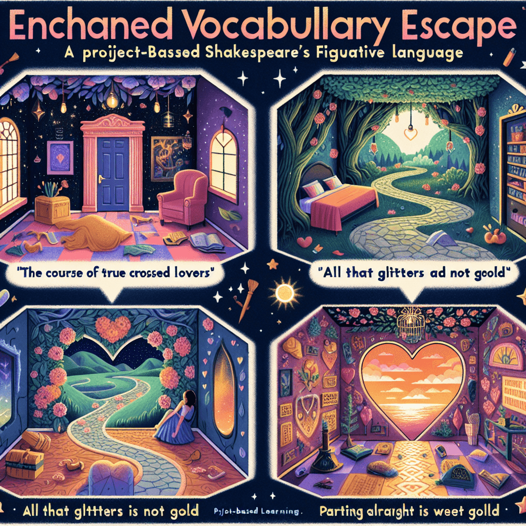 Enchanted Vocabulary Escape: Shakespeare's Figurative Language