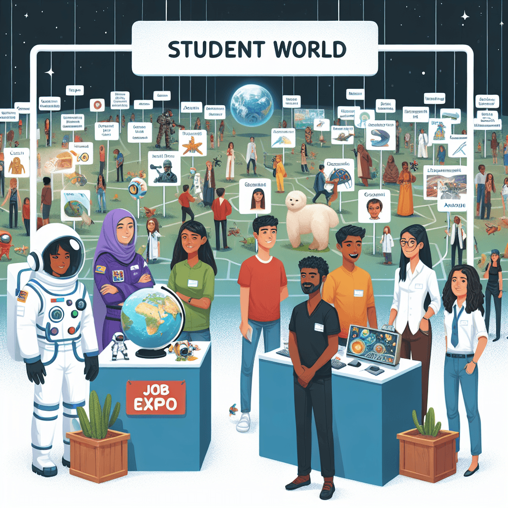 Virtual World Job Expo: Exploring Unique Careers