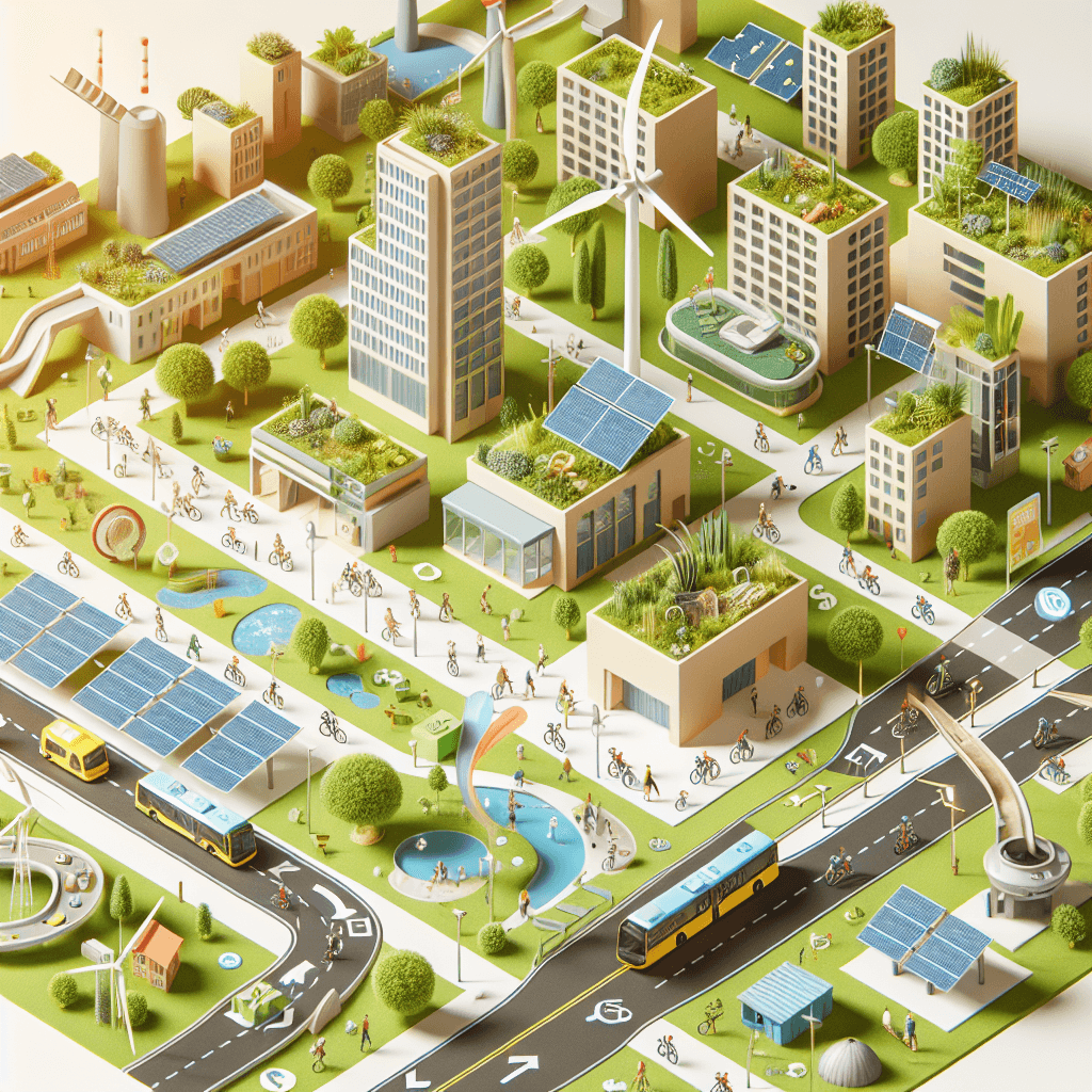 Eco-City Model: Designing Sustainable Human-Environment Interactions