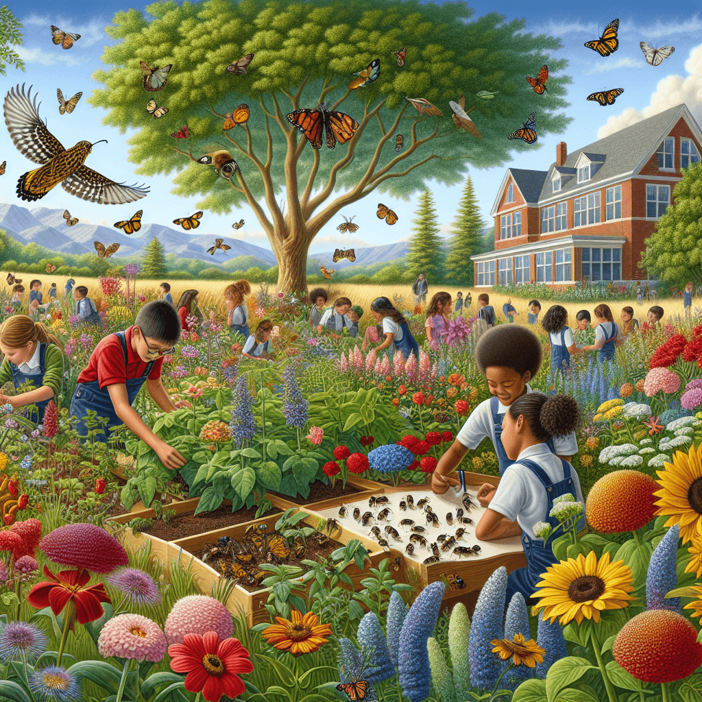 Biodiversity Gardens: Cultivating Future Environmental Stewards