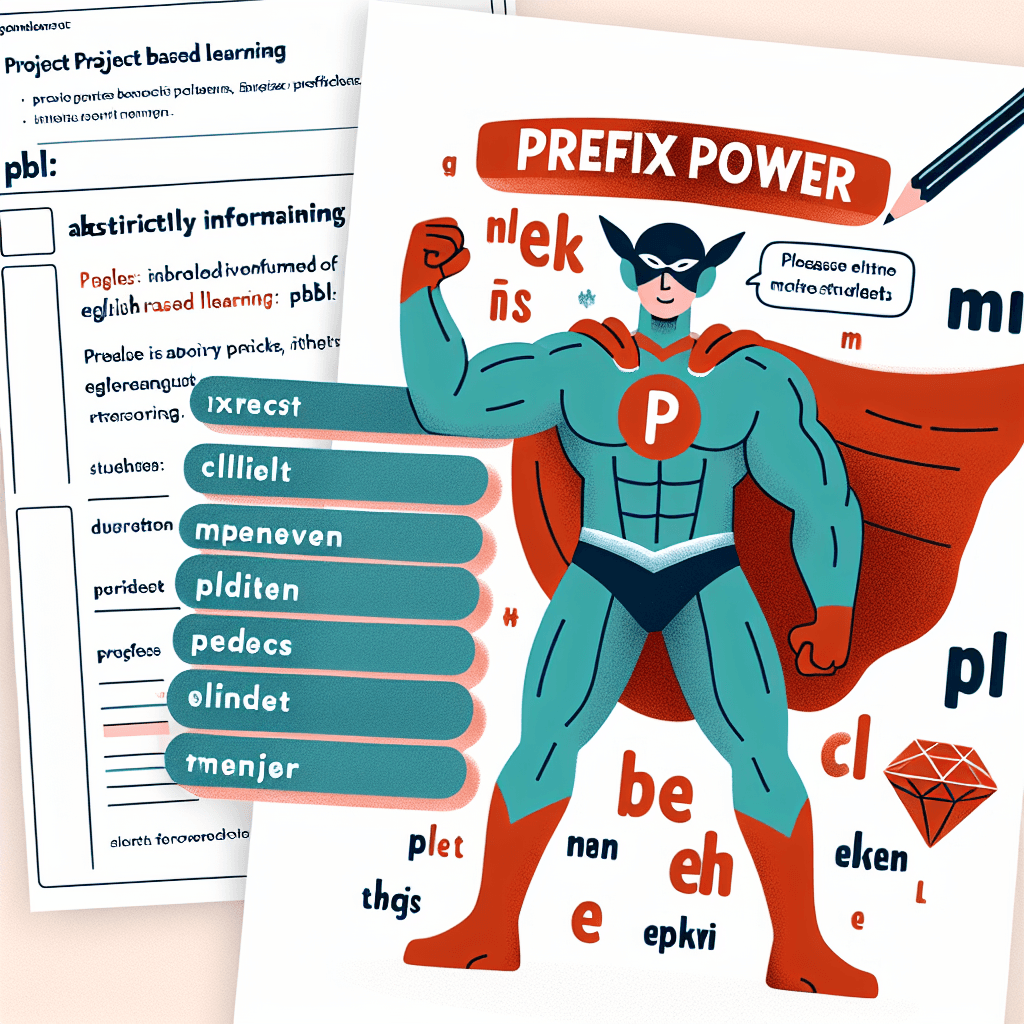Prefix Power: Create a Superhero with Prefixes