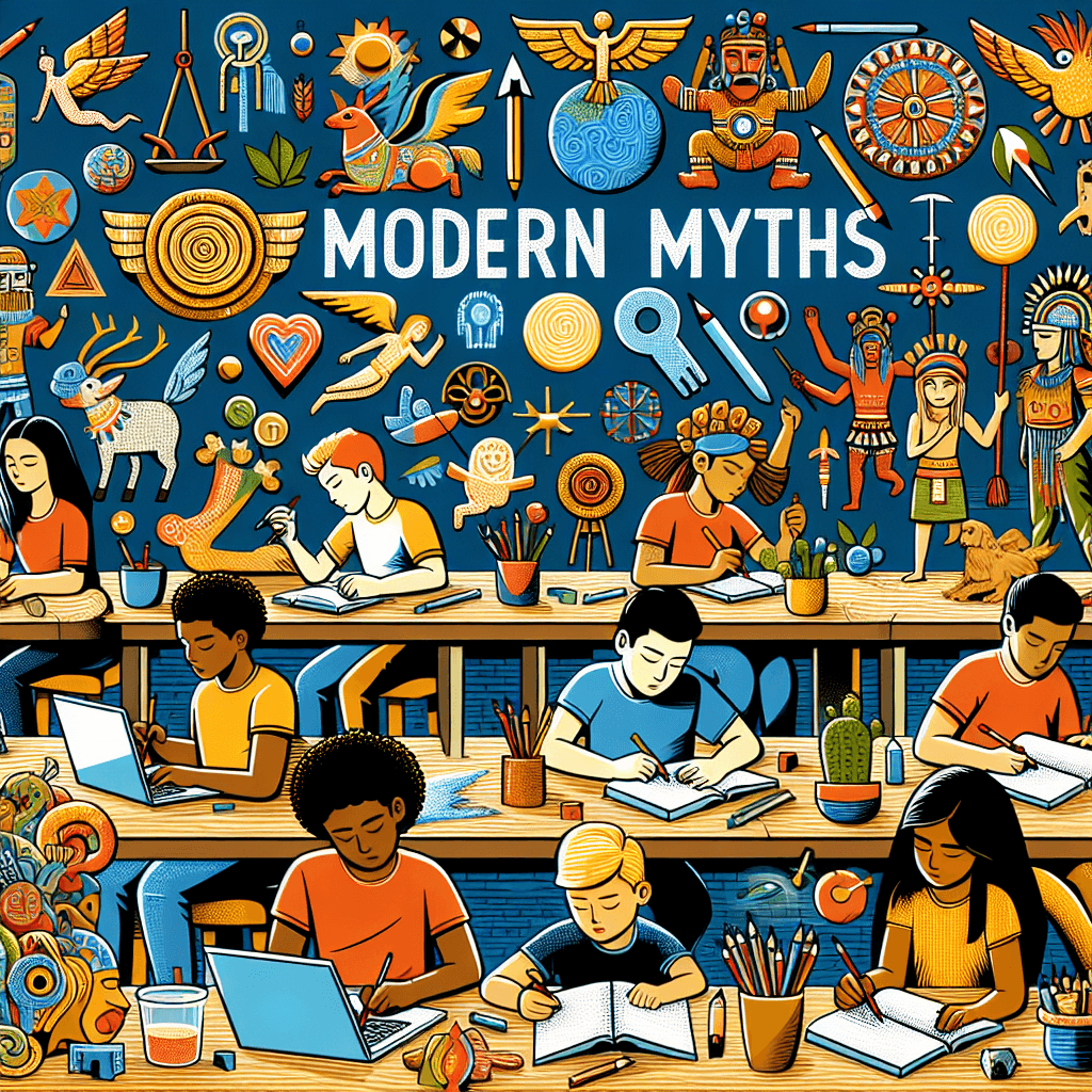 Crafting Modern Myths: Cultural Storytelling Project