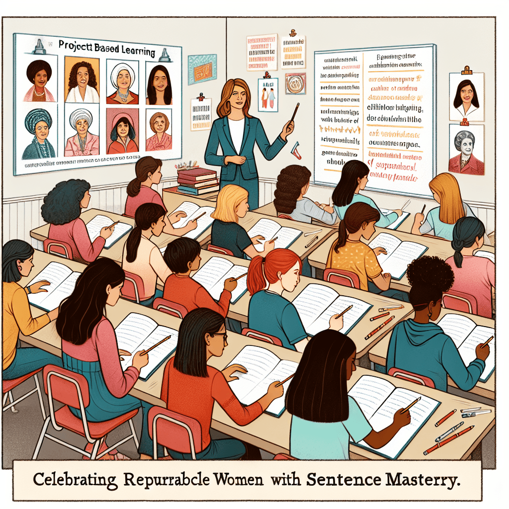 Expressive Writing: Celebrating Remarkable Women with Sentence Mastery