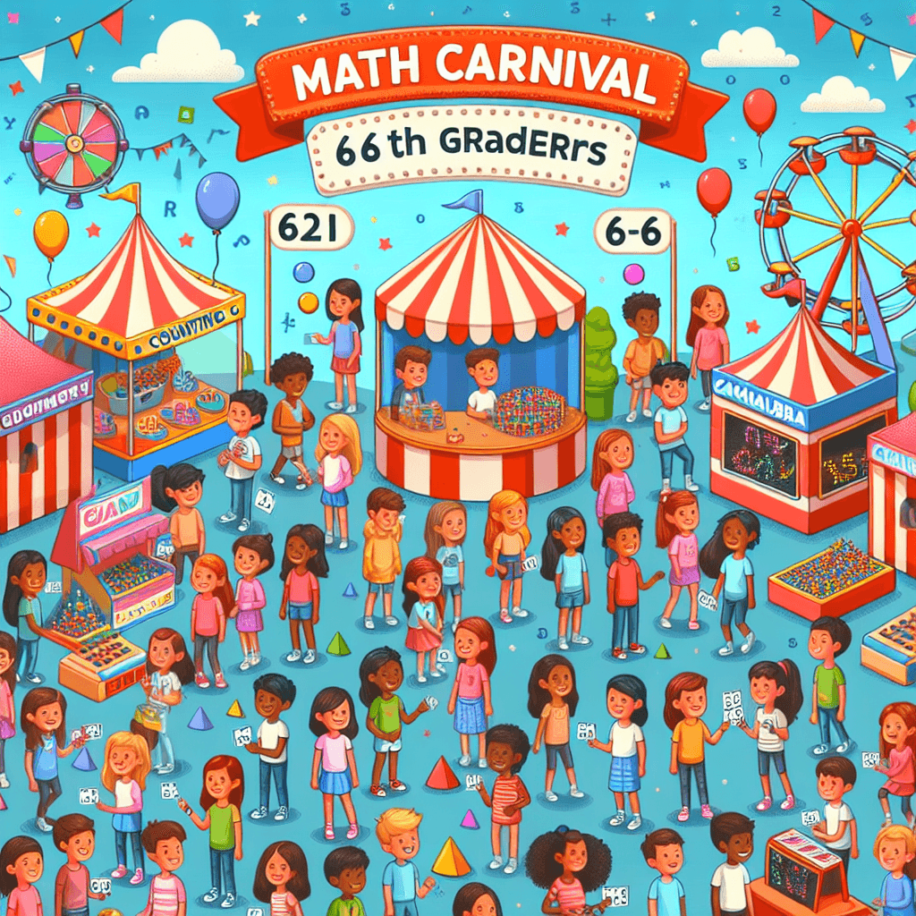 Math Carnival: Interactive Games for 6th Graders