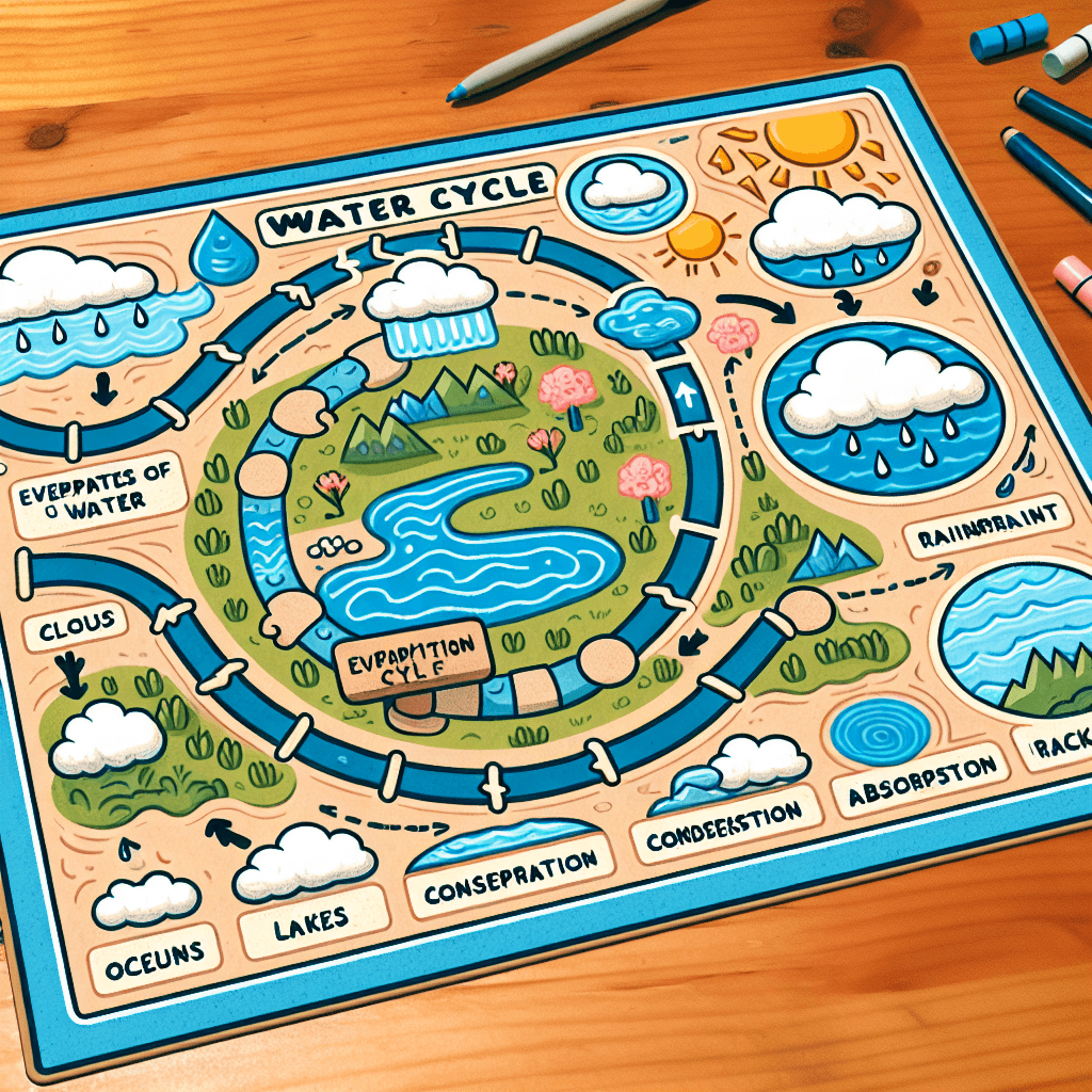 Water Cycle Journey: Board Game Design