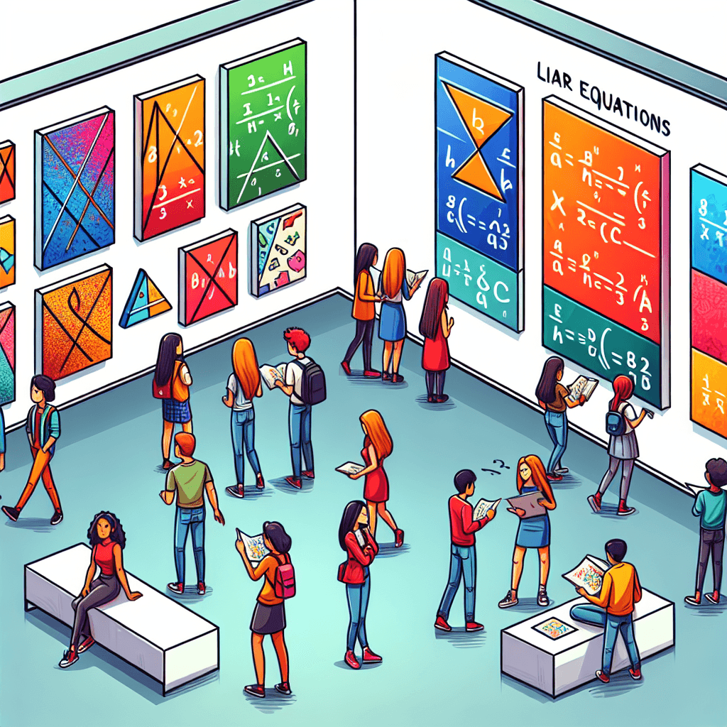 Linear Equations Art Exhibition