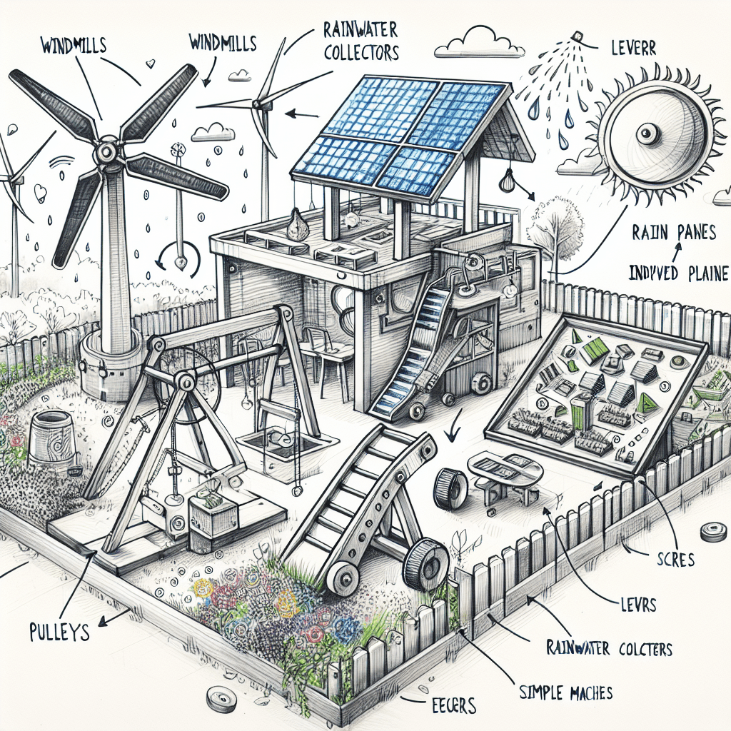 Sustainable Simple Machines Playground
