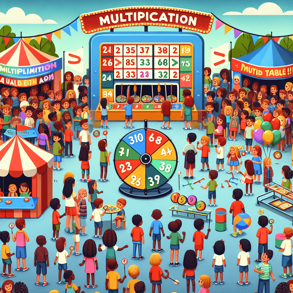 Math Carnival: Multiplication Games Extravaganza