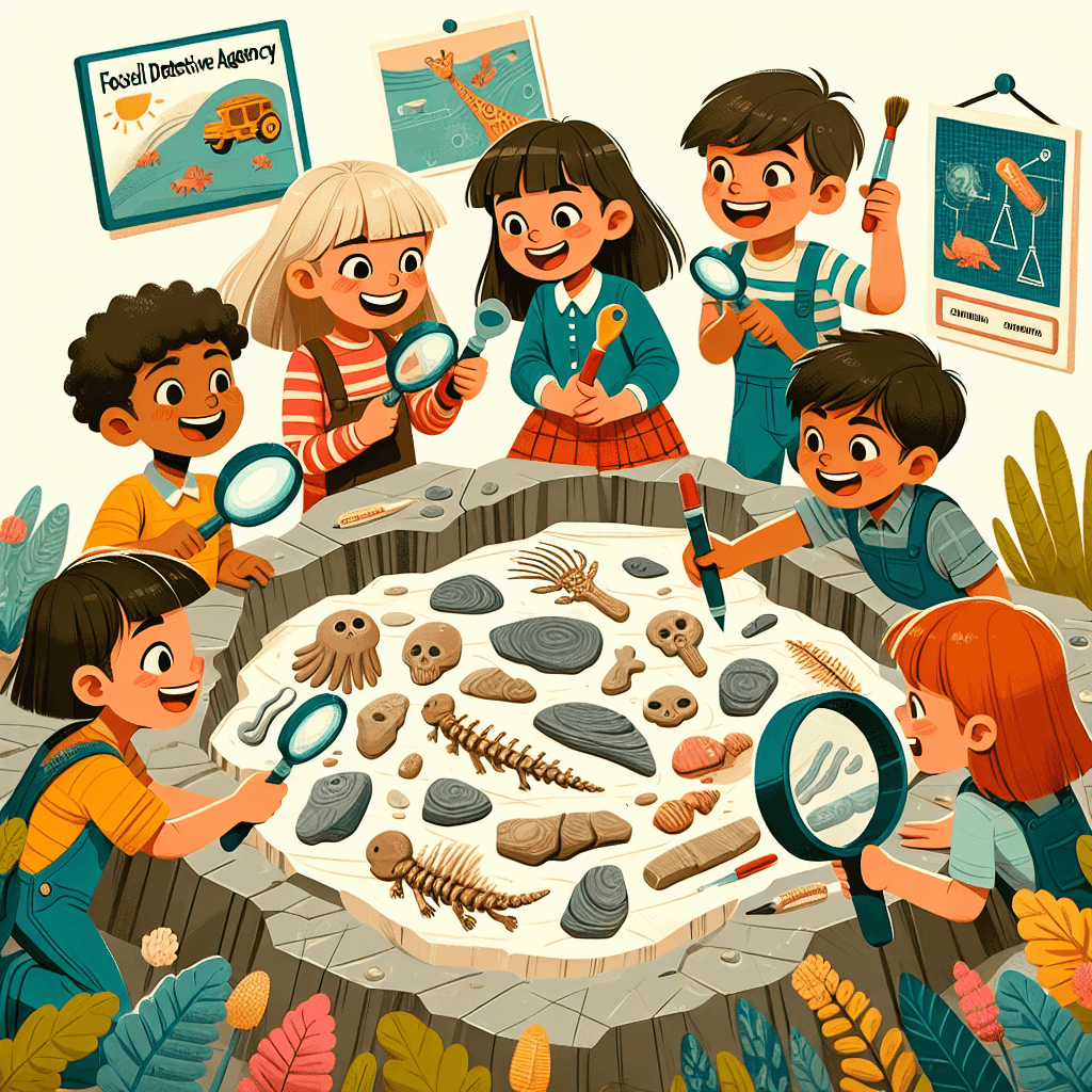 Fossil Detective Agency: Uncover Rock Layer Mysteries