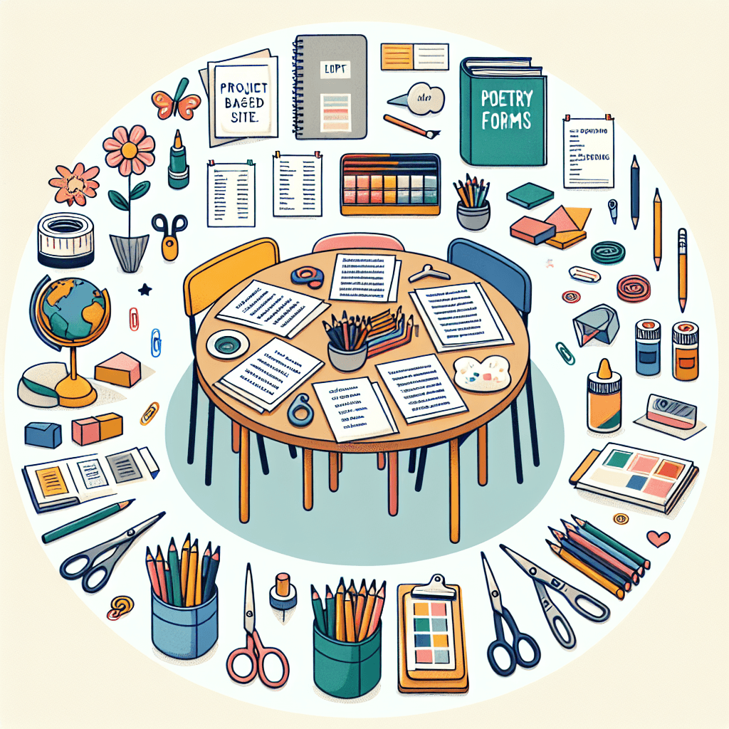 Poetry Forms & Illustration Project